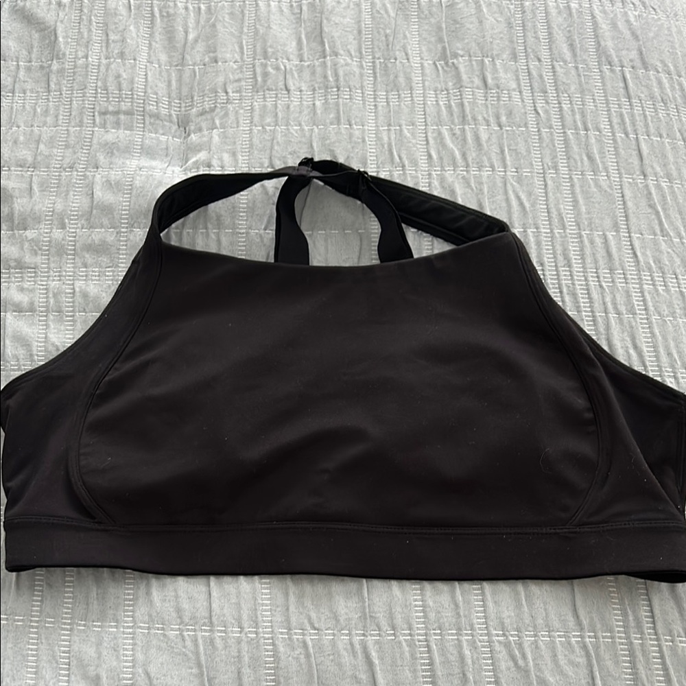 Old Navy Black Halter Sports Bra
